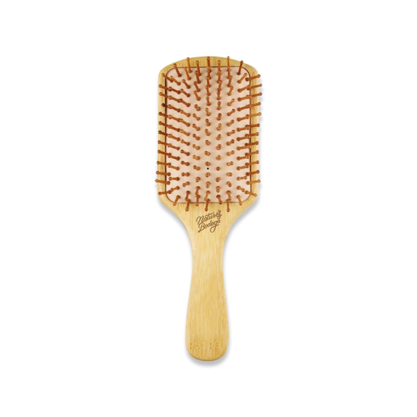 Bamboo Wooden Hair Brush Wooden Bristles Nature's Bodega Natures